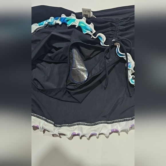 Profile by Gottex Women Moroccan Escape Full Figure Skirted Swim Bottom Plus 24W - Picture 9 of 11